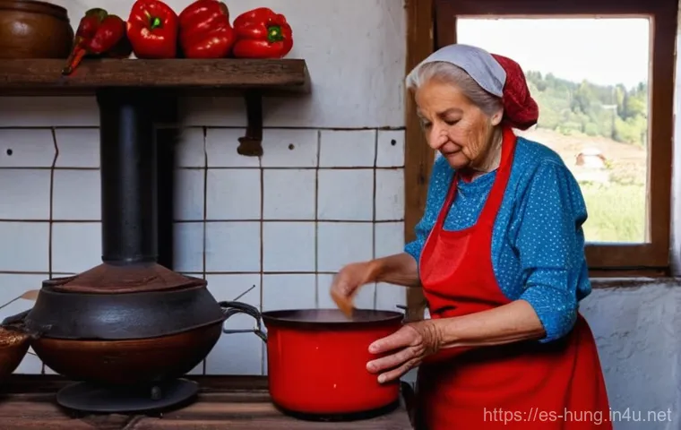 헝가리 푸드 투어 - Prompt 1: "The Heart of Hungarian Stew"**